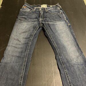 Men's Ariat M5 Straight Leg Fit Denim Jeans 33 x 30..